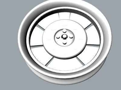 CAR Wheel hub 3d model Free 3D print model