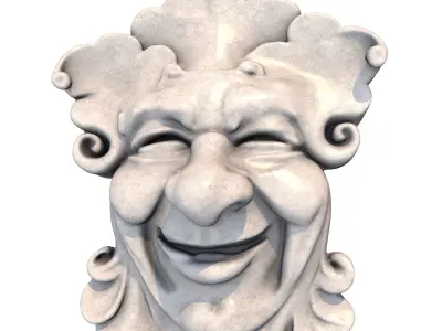 Green Man - 6 Models 3D Model Collection