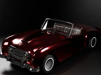 Old Car 3D model