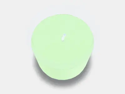 LOVSKOGSLUND Scented candle in glass Low-poly 3D model