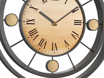 table clock 43 3D model