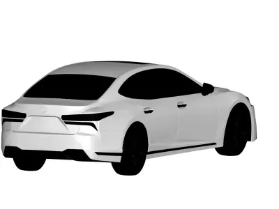 Lexus LS  3D model