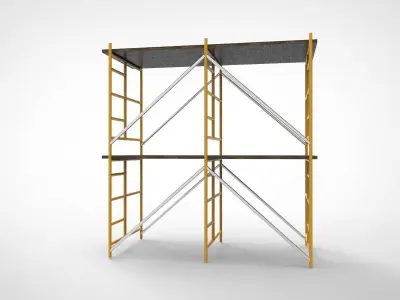 Scaffolding 3D model