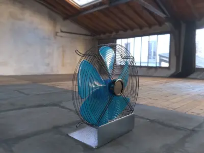 Free 40cm Fan by MileoPeterson Free 3D model