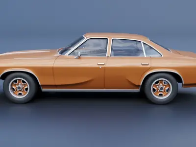 Oldsmobile Cutlass Salon 1973 3D print model