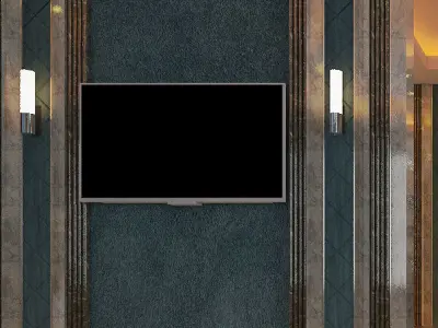 mirror cladding panel 3D model