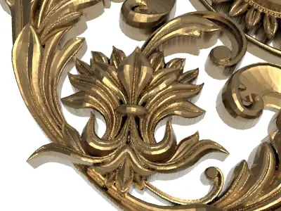  decorative pattern ready for 3D printing 3D model