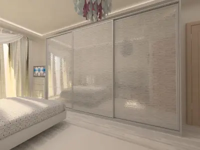 Bedroom design 3D model