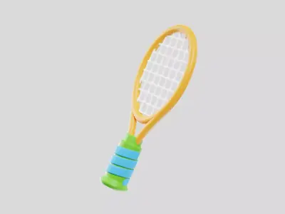 Tennis Racket 3D model buy