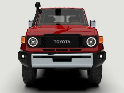 Toyota Land Cruiser J71 2024 3D model