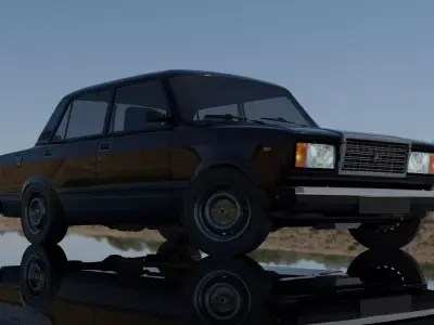 LADA VAZ 2107 3D model