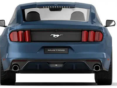 Mustang 2015 3D model