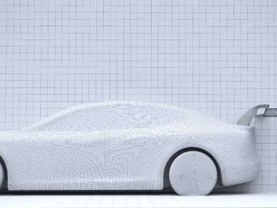 TESLA SPORT CFD LEARNING 2024 3D model