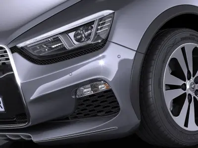 Generic SUV v2 2016 3D model