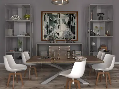 Relaxing house 3D model