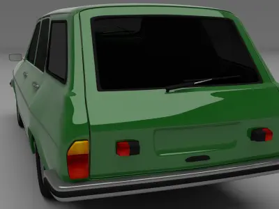 Renault 12 Dacia 1300 estate 3D model