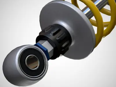 Ohlins Suspension 3D model