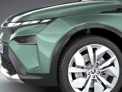 Skoda Elroq 2025 3D model