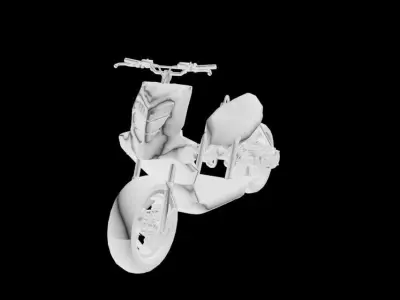 mbk stunt yamaha slider  3D print model