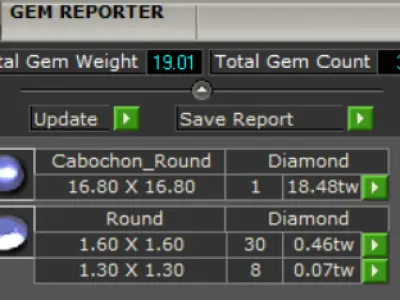 Coral and Diamond Ring Model jr00160 3D print model