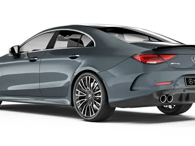 Mercedes-Benz CLS 53 AMG 2019 3D model