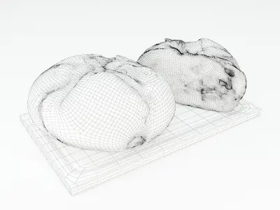 Breads 3D model