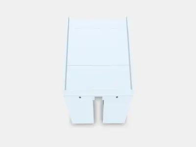 SMAGORA Changing tbl-bookshelf w 2 shlf ut 3D model