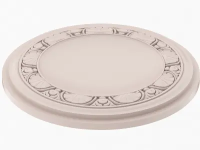 Classic Ceiling Medallion 57 3D model
