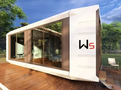 Capsule House W5 3D model