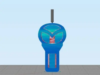 Seat belt plug Free 3D print model