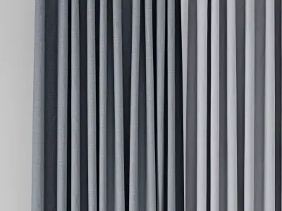 Curtain 002 3D model