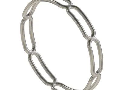 Graceful Fancy Bangle 3D print model