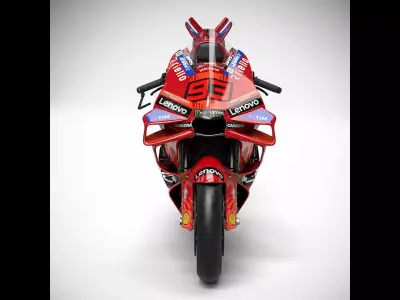 Ducati Desmosedici GP25 Low-poly 3D model