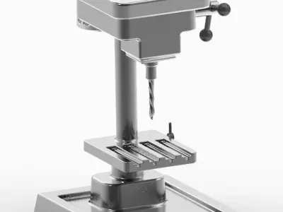 Stylish Drilling Machine 3D print model