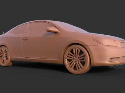 Scion tC  3D print model