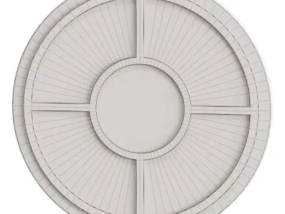 Round mirror 70x4x70cm 806340 3D model