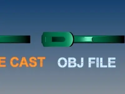 Rope Style Fashion Band Ring Size8 3D print model