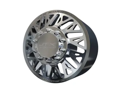 JTX FRONT GAME DUALLY WHEEL 3D MODEL 3D print model
