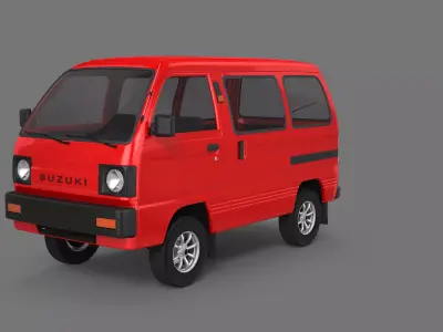 Suzuki Carry 1987 3D model
