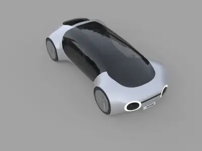 Autonomous Mobility Capsule 3D model