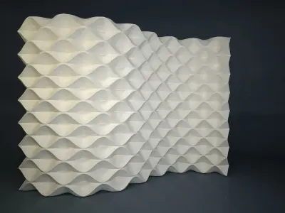 05 PARAMETIC PATTERN Low-poly 3D model