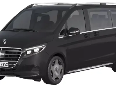 Mercedes-Benz V-Class 2024 3D model