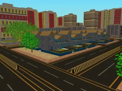 City Pack 1 3D model