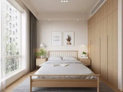  Bedroom interior 30 3D model