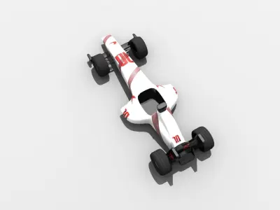 Formula Car 3D model