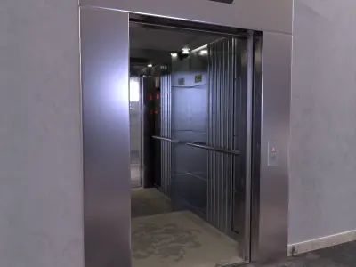 3D Elevator Vol 01 Casual 3D model