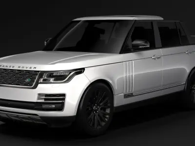 Range Rover SV Autobiography Landaulet L405 2018 3D model