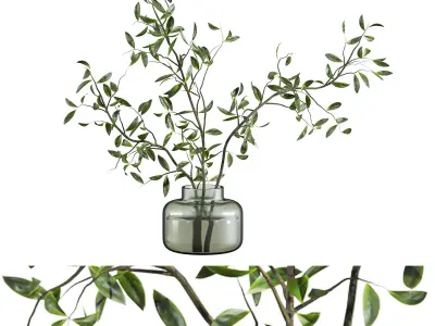 bouquet 3D model 8