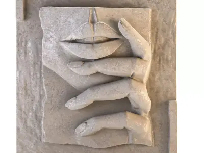 Face Wall Sculptures 3D model