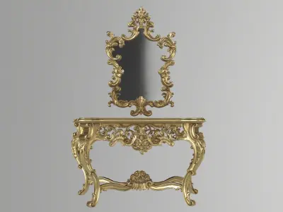 table classic 3D model